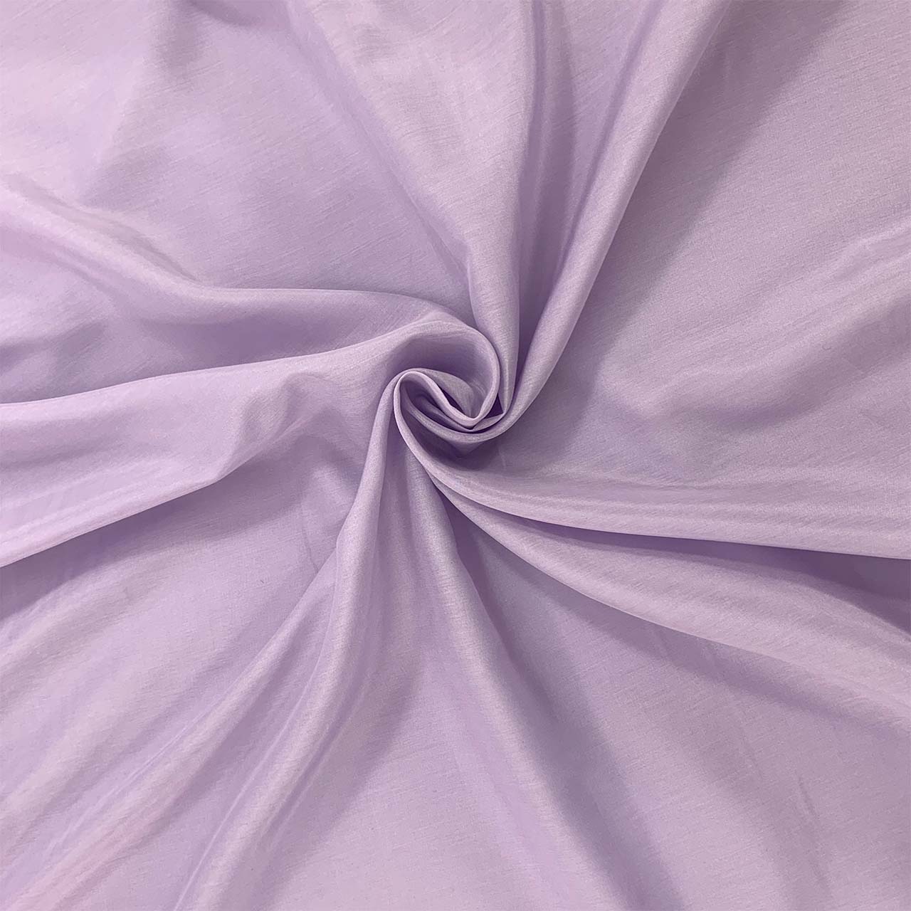 Silk cotton blend fabric, soft lilac cotton silk voile - Fabric Collection