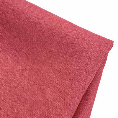 coral linen fabric guava coral linen fabric - Fabric Collection