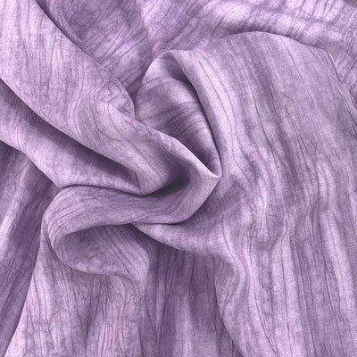 lilac crinkle texture linen - Fabric Collection