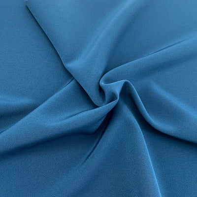 italian crepe fabric peacock blue crepe fabric collection