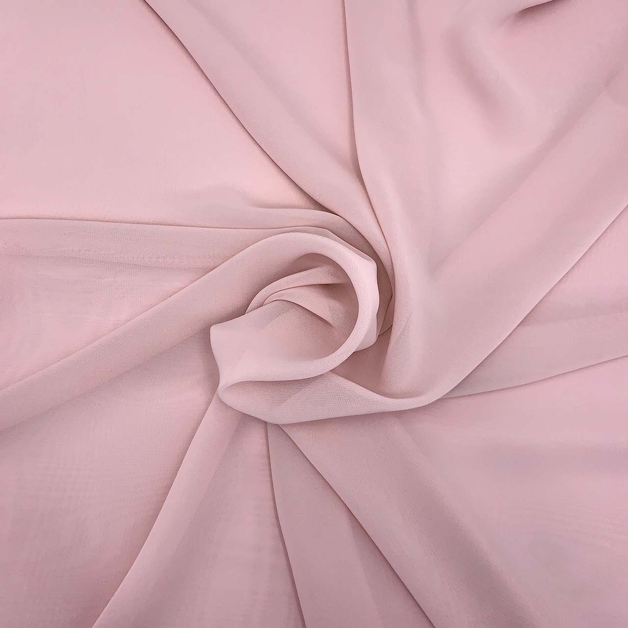 polyester chiffon primrose pink fabric