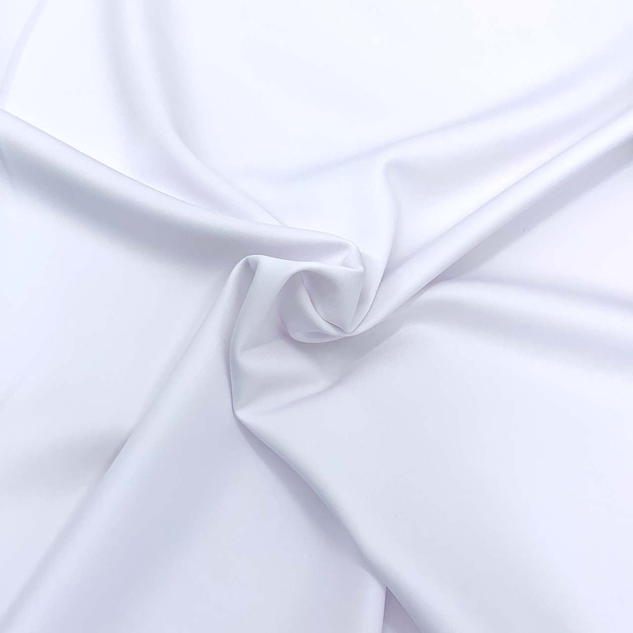 Scuba Fabric White