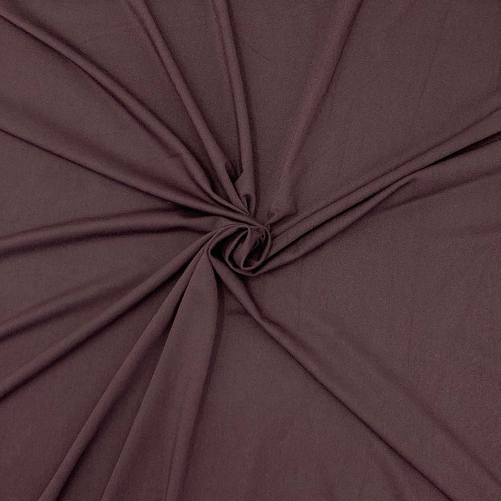 Cocoa bamboo jersey knit fabric - stretch and knit Fabric Collection 