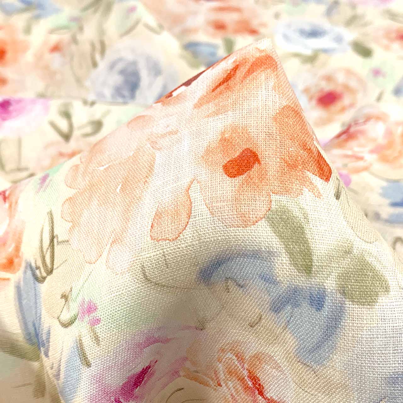 Summer Day Printed Linen | Pastel