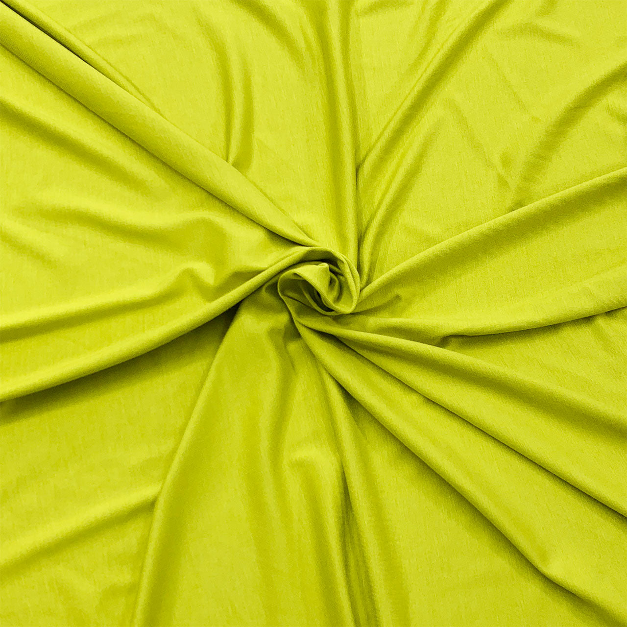 Chartreuse bamboo jersey knit fabric, soft, breathable and eco-friendly - Fabric Collection