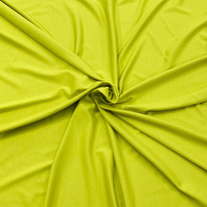 Chartreuse bamboo jersey knit fabric, soft, breathable and eco-friendly - Fabric Collection