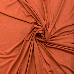 Russet bamboo jersey knit fabric, soft, breathable and eco-friendly - Fabric Collection