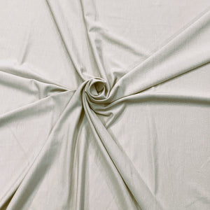 Beige bamboo jersey knit fabric, soft, breathable and eco-friendly - Fabric Collection