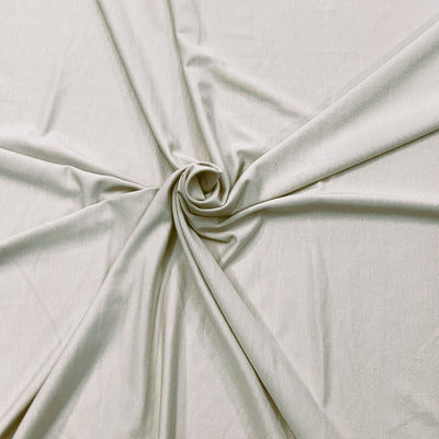 Beige bamboo jersey knit fabric, soft, breathable and eco-friendly - Fabric Collection