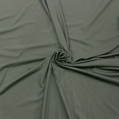 Olive bamboo jersey knit fabric, soft, breathable and eco-friendly - Fabric Collection