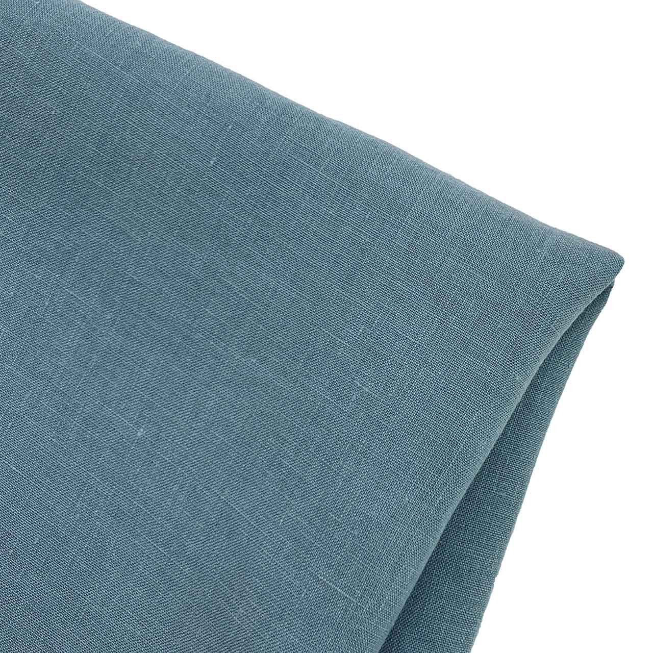 Linen Sandwashed Fabric | Pacific Blue – Fabric Collection