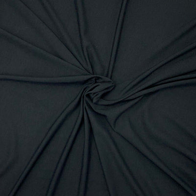 bamboo jersey fabric black