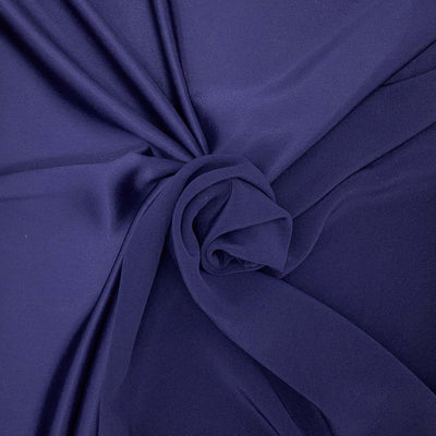 navy crepe fabric italian fabric collection crepe satin - Fabric Collection