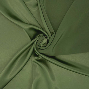 olive crepe fabric italian fabric collection crepe satin - Fabric Collection