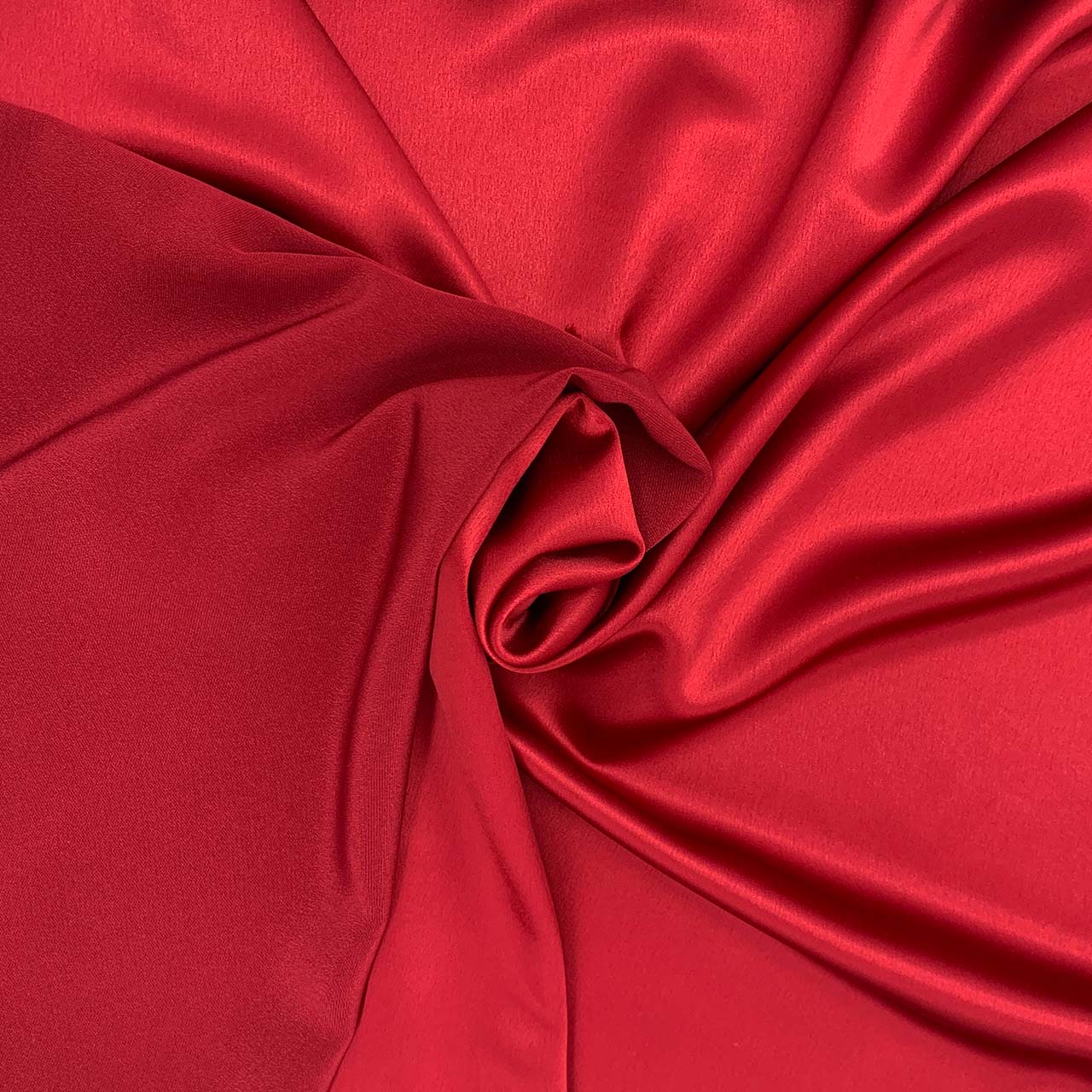 poppy red crepe fabric italian fabric collection crepe satin - Fabric Collection