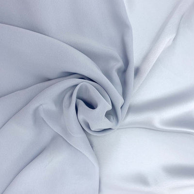 sky blue crepe fabric italian fabric collection crepe satin pale blue - Fabric Collection