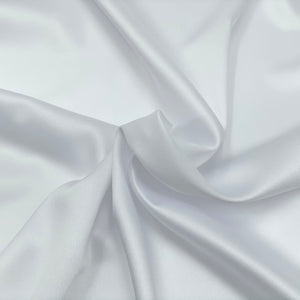 satin fabric matt white fabric collection