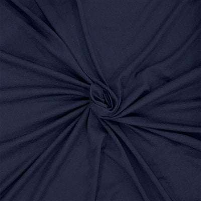 dark navy bamboo jersey fabric - Fabric Collection