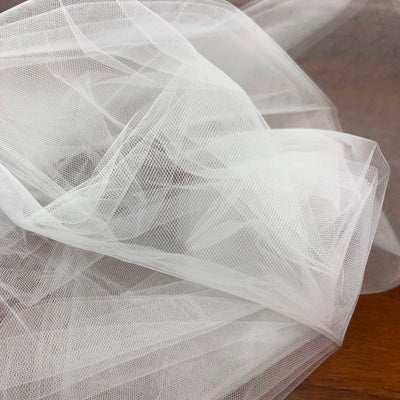 bridal tulle fabric natural silk white veil soft tulle fabric collection