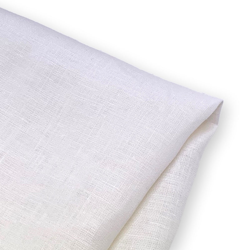 linen white natural fibre fabric collection