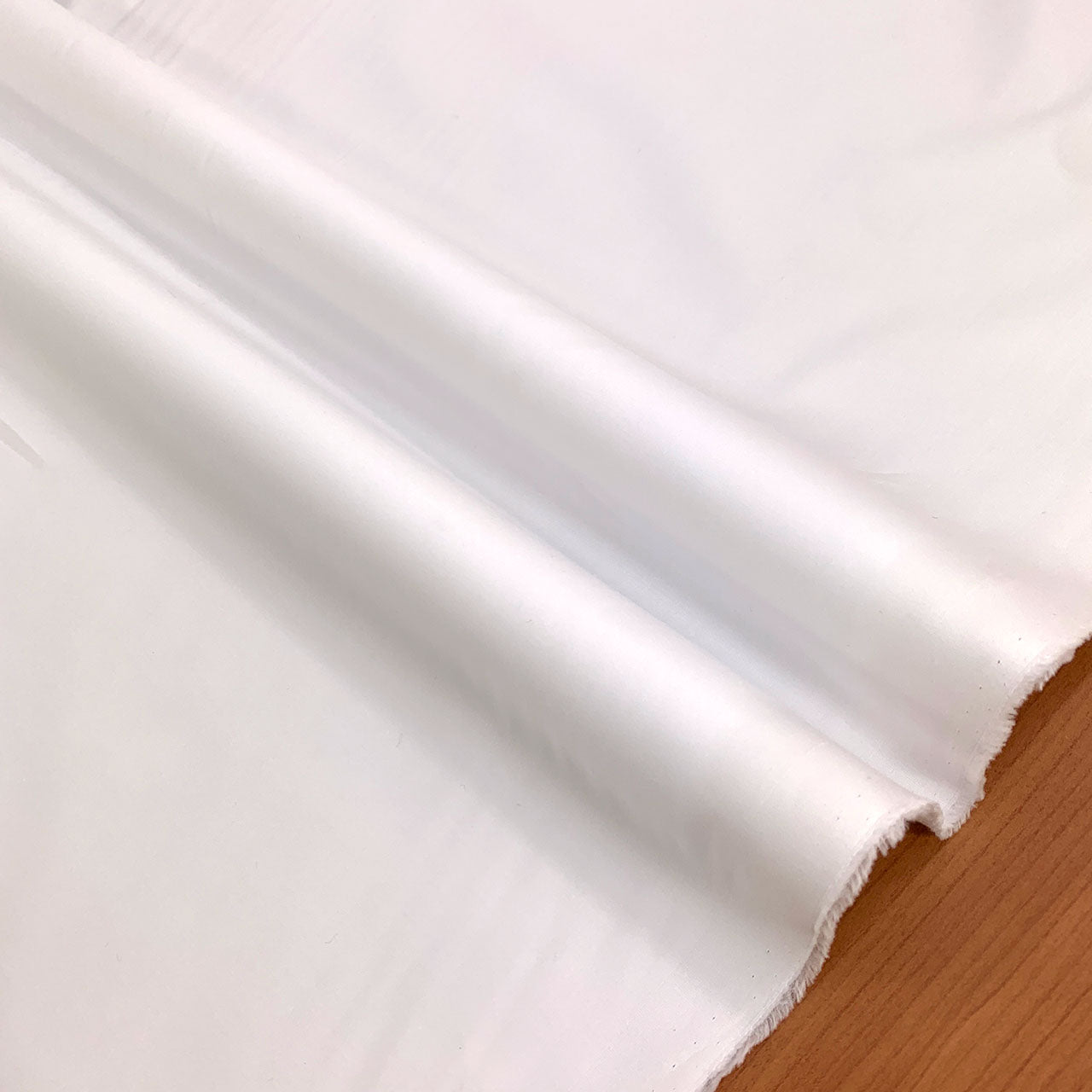 white cotton sateen fabric - Fabric Collection