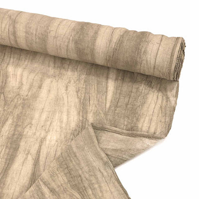 Crinkle Texture Linen | Wheat