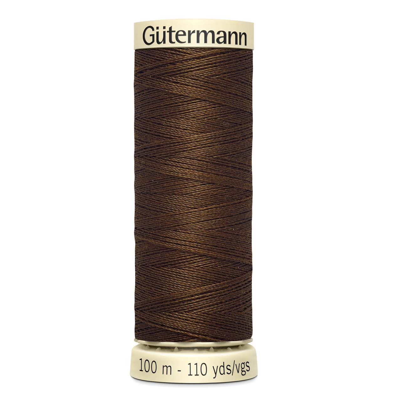 Gutermann Sew-All thread, 100 metres sewing spool, brown, colour 280, article 788988