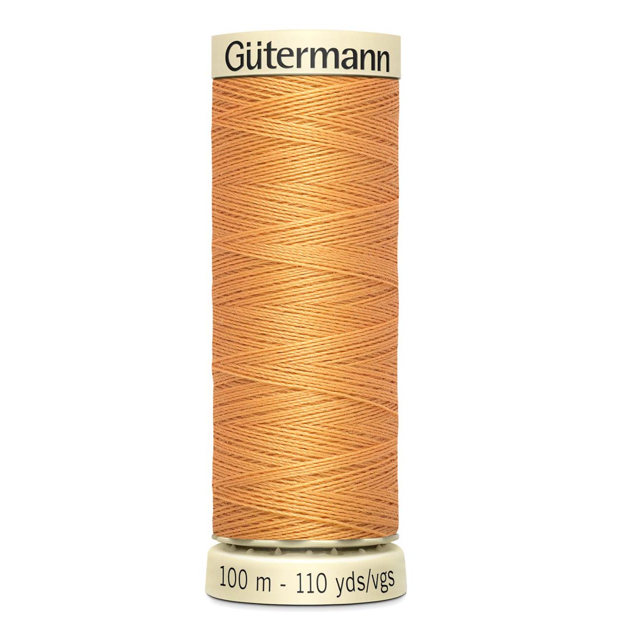 Gutermann Sew-All thread, 100 metres sewing spool, dusky orange, colour 300, article 788988