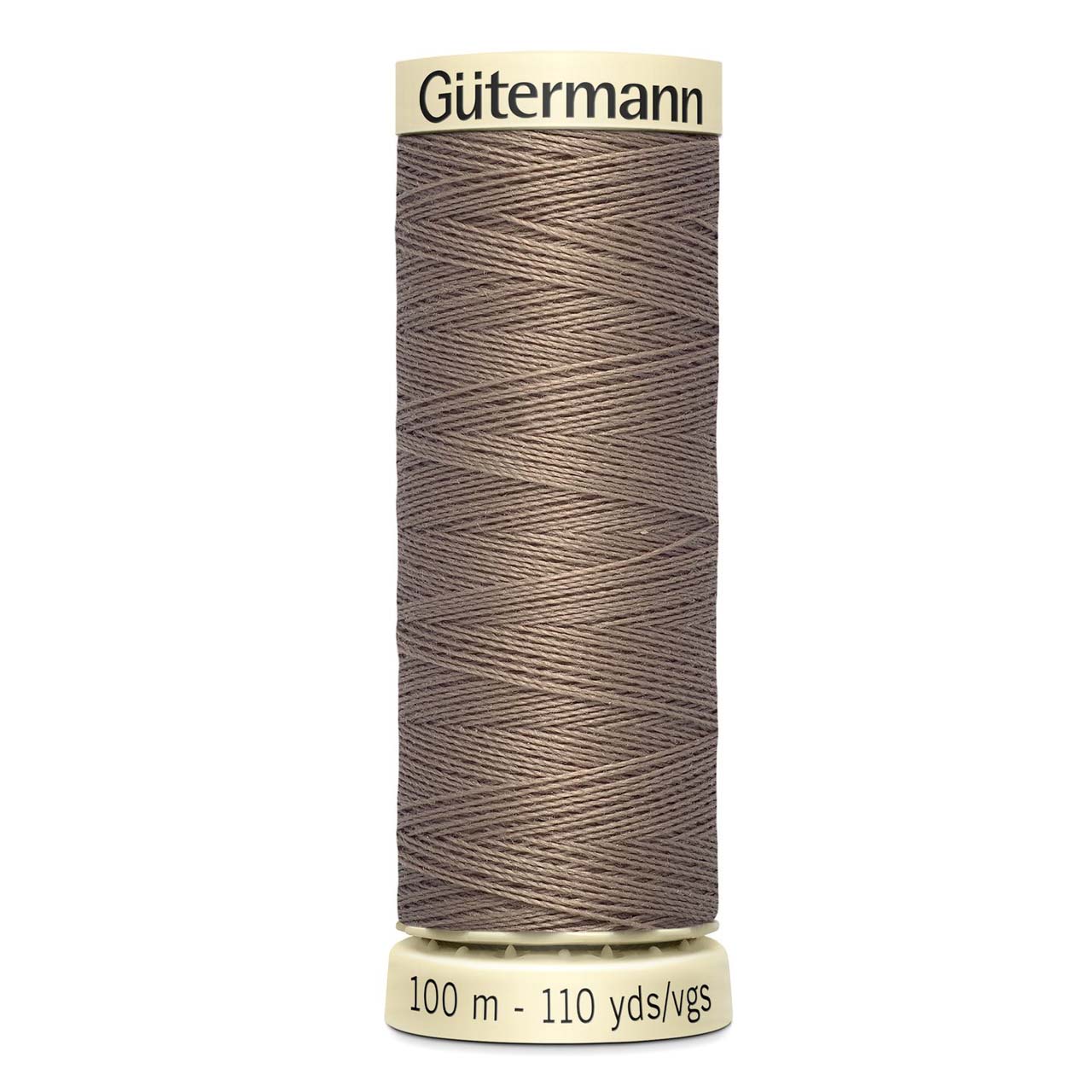 Gutermann Sew-All thread, 100 metres sewing spool, latte brown, colour 199, article 78988