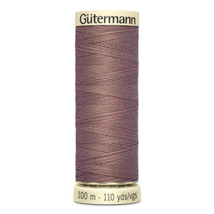 Gutermann Sew-All thread, 100 metres sewing spool, mocha beige, colour 216, article 788988