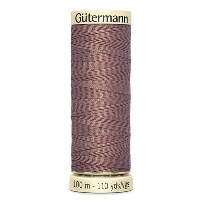Gutermann Sew-All thread, 100 metres sewing spool, mocha beige, colour 216, article 788988