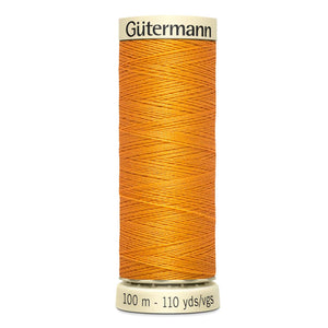 Gutermann Sew-All thread, 100 metres sewing spool, orange, colour 188, article 788988