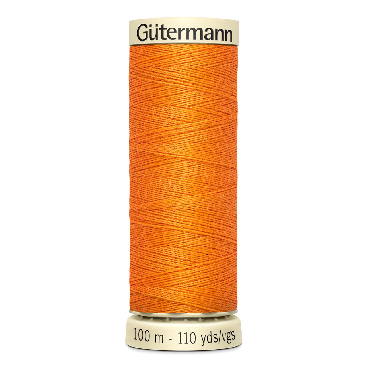 Gutermann Sew-All thread, 100 metres sewing spool, orange, colour 350, article 788988