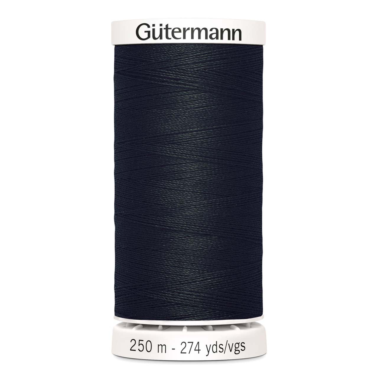 Gutermann Sew-All thread, 250 metres sewing spool, black, colour 000, article 717878