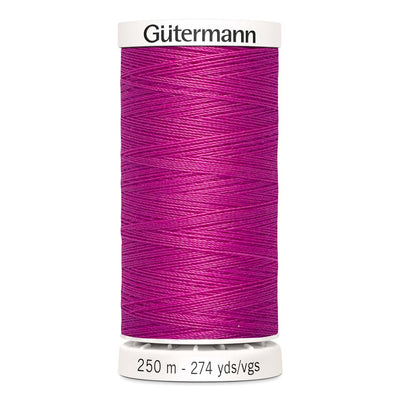 Gutermann Sew-All thread, 250 metres sewing spool, cyclamen pink, colour  733, article 717878 