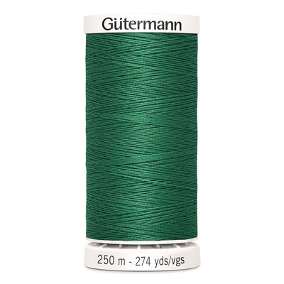 Gutermann Sew-All thread, 250 metres sewing spool, dark emerald green, colour 402, article 717878 