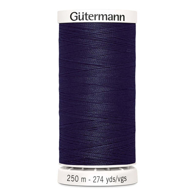 Gutermann Sew-All thread, 250metres sewing spool, dark navy blue, colour 339, article 717878