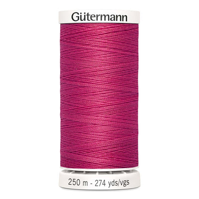 Gutermann Sew-All thread, 250 metres sewing spool, hot pink, colour 890, article 717878 