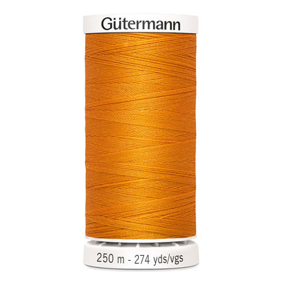 Gutermann Sew-All thread, 250 metres sewing spool, orange, colour 350, article 717878 