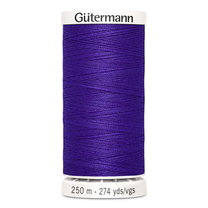 Gutermann Sew-All thread, 250 metres sewing spool, purple, colour 810, article 717878 
