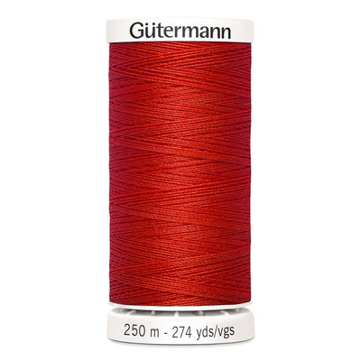 Gutermann Sew-All thread, 250 metres sewing spool, red, colour 364, article 717878 