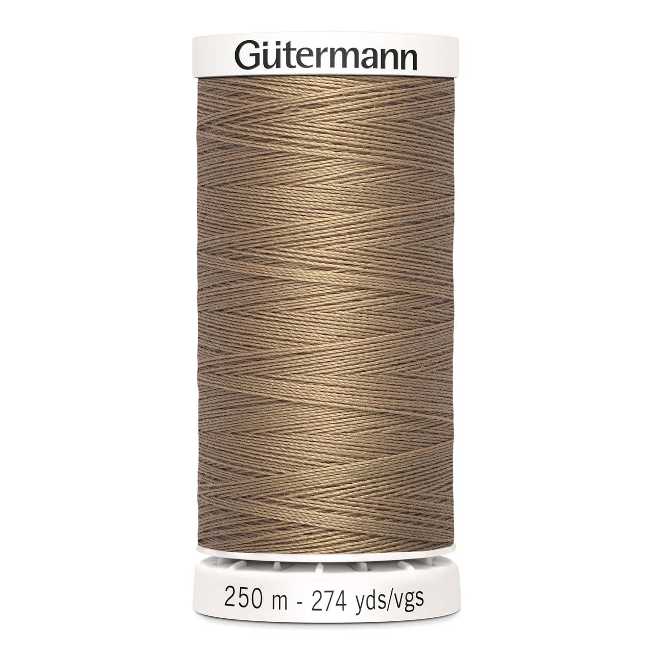 Gutermann Sew-All thread, 250 metres sewing spool, sienna brown, colour 139, article 717878 