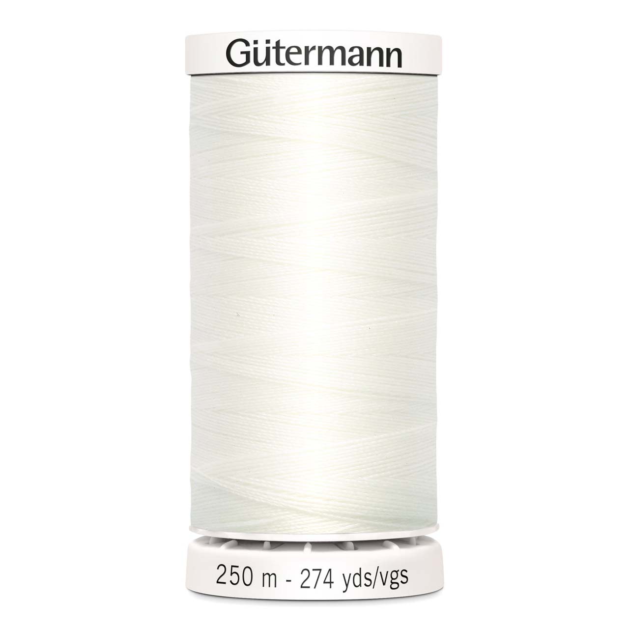 gutermann thread 111 silk white sewing thread 250 metres