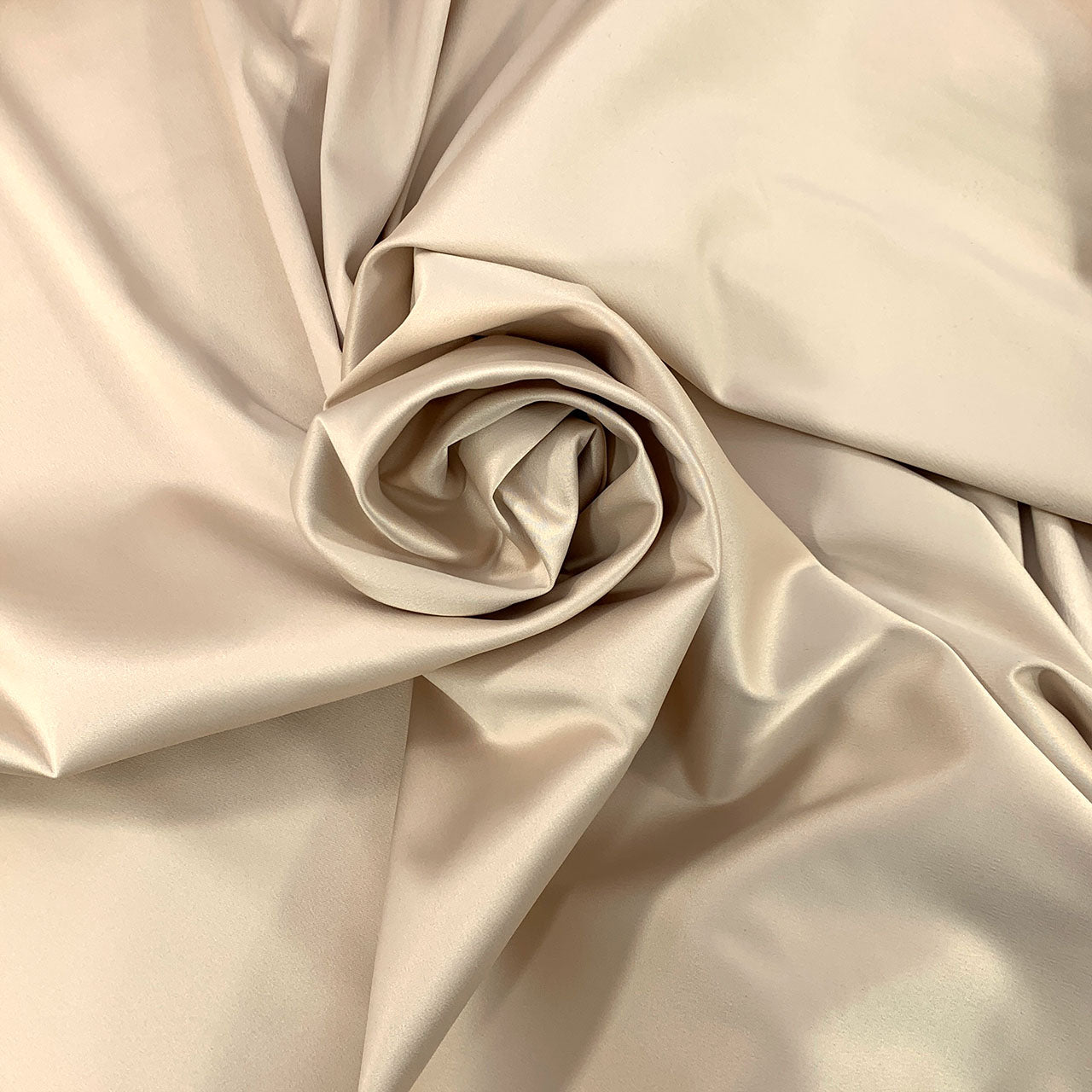 nude heavy duchess satin - Fabric Collection
