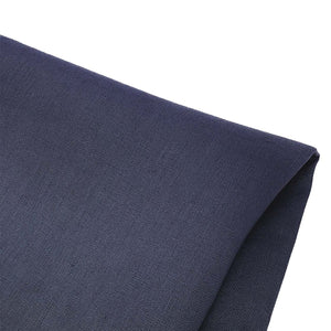 Navy heavyweight Moda linen fabric, premium natural textile - Fabric Collection