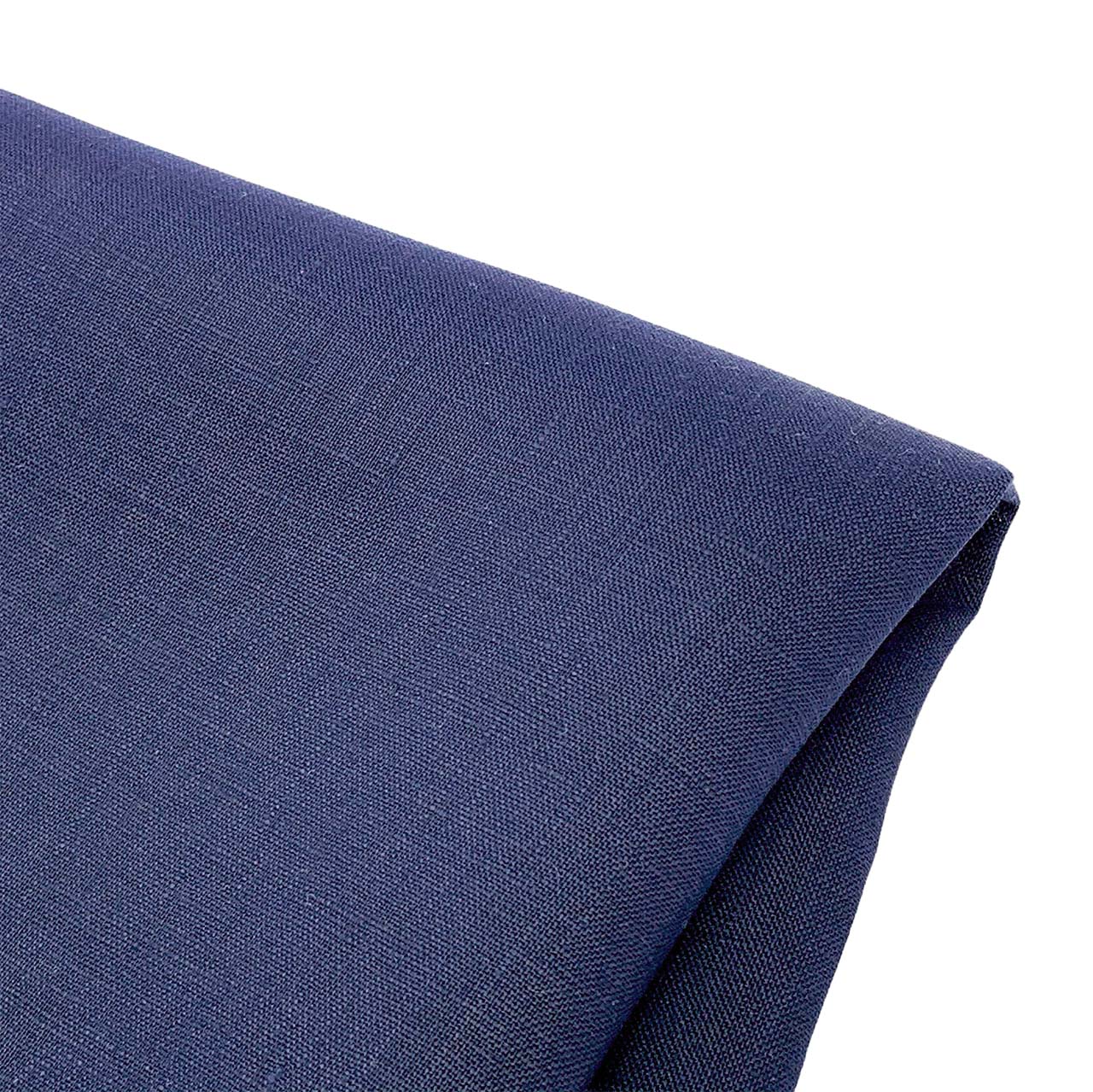 linen fabric heavy weight oxford blue linen - moda fabric collection