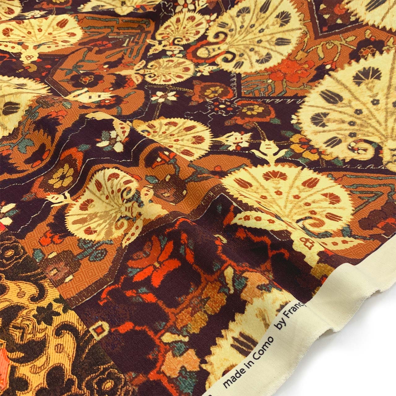 Italian Pattern Cloth Italian Printed Wool Cloth | Fabric Collection Australia