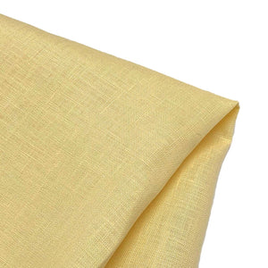 linen fabric lemon yellow ella linen dressmaking linen - fabric collection