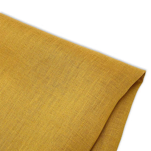 linen fabric mustard ella linen dressmaking linen - fabric collection