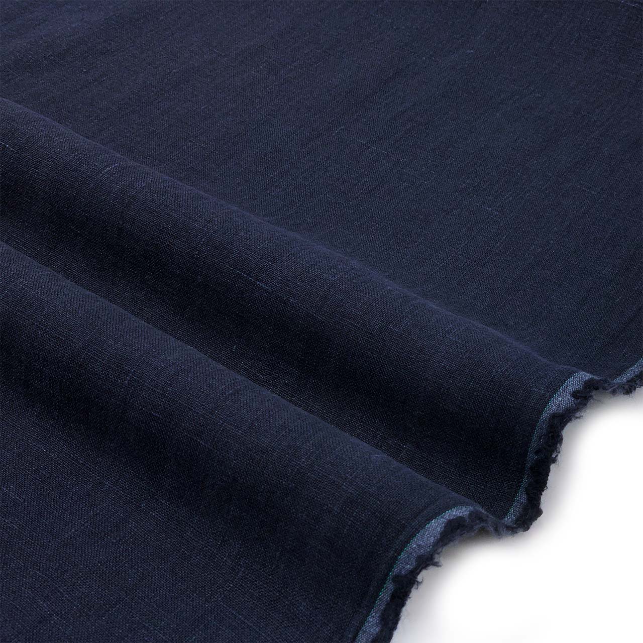 linen fabric midnight navy heavy linen sand washed pure linen fabric collection